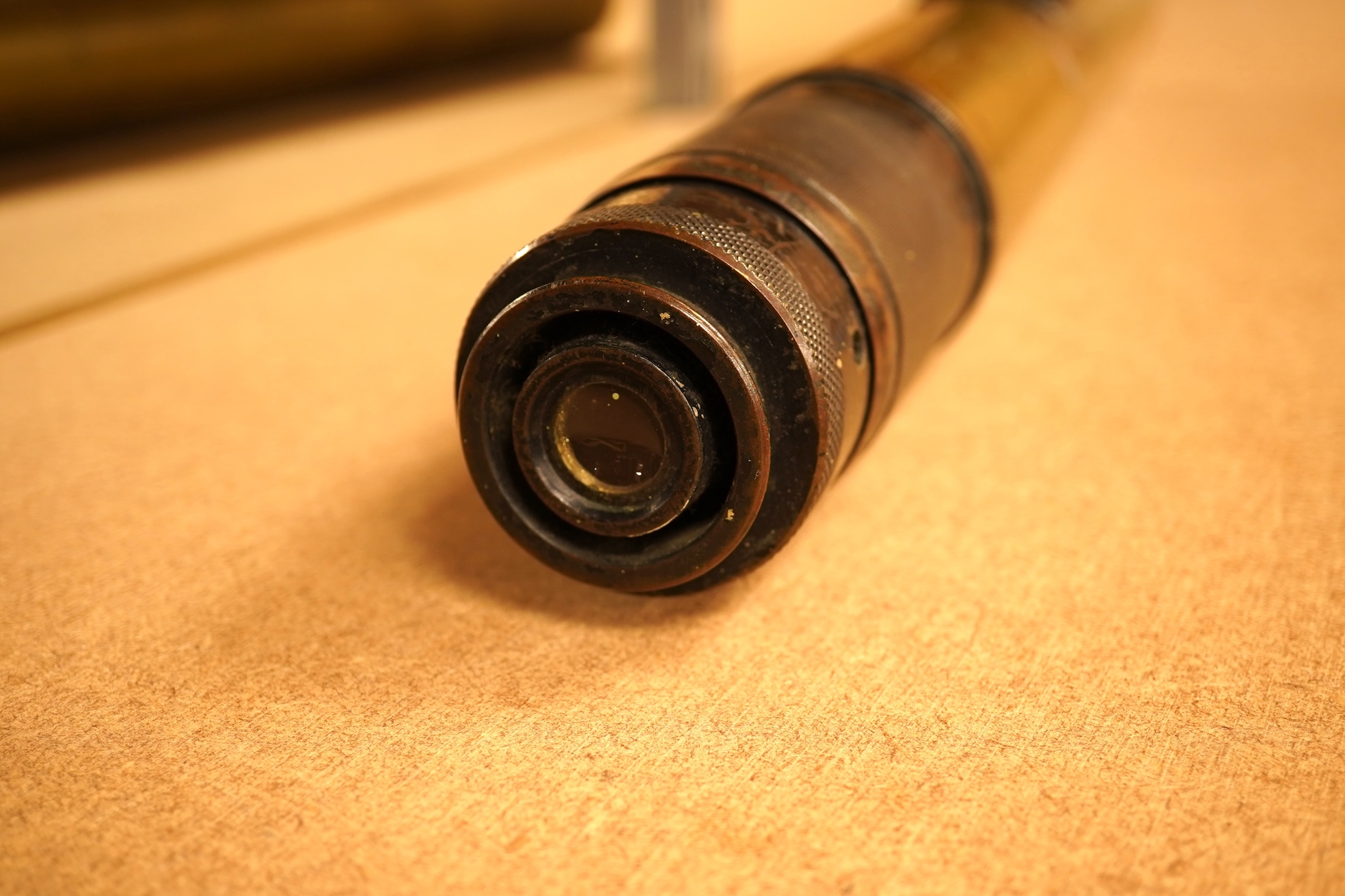 An Ottoway & Co brass telescope